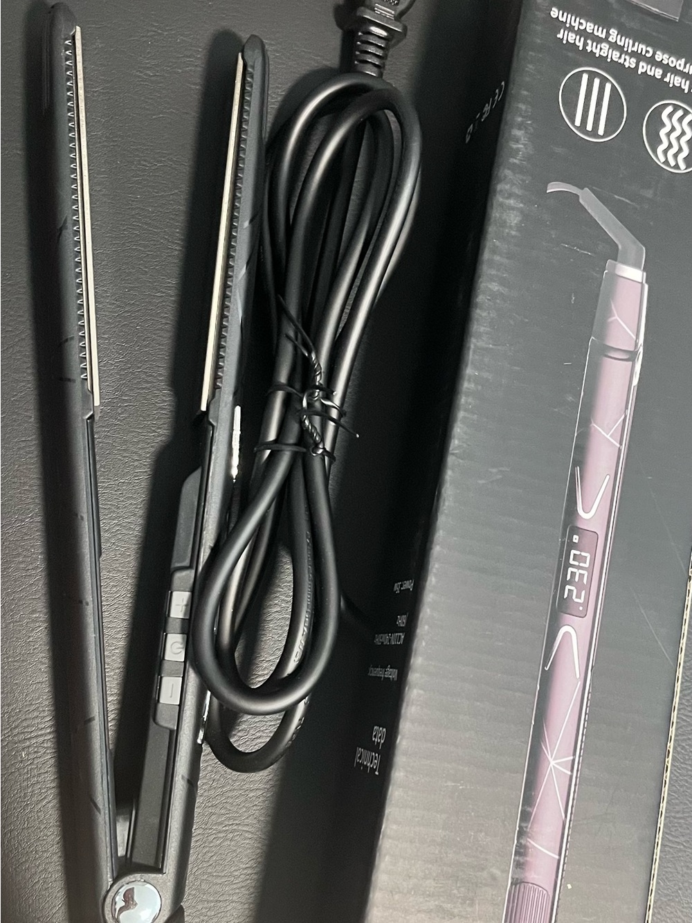 NEW HUVCY Hair Straightener Flat Iron Digital Display